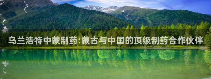 九游会老哥必备的交流社区九：乌兰浩特中蒙制药:蒙古与中国的顶级制药合作伙伴