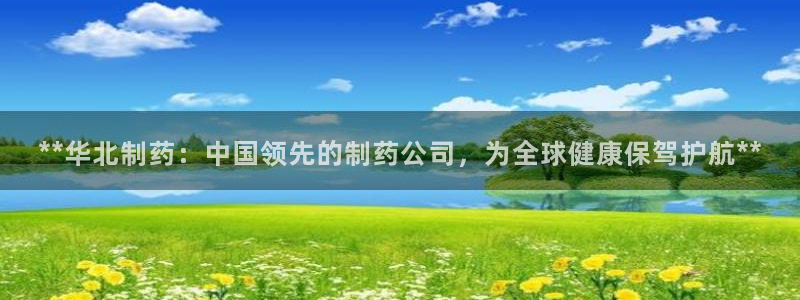 九游老哥俱乐部官网登录网址：**华北制药：中国领先的制药公司，为全球健康保驾护航**