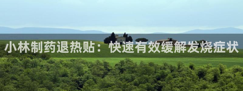 ag九游会老哥俱乐部：小林制药退热贴：快速有效缓解发烧症状