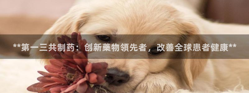 ag九游会老哥：**第一三共制药：创新藥物領先者，改善全球患者健康**