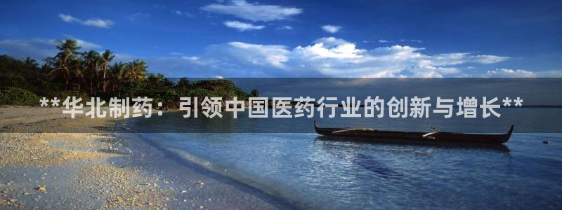 九游会老哥俱乐部必备的交流社区论坛：**华北制药：引领中国医药行业的创新与增长**