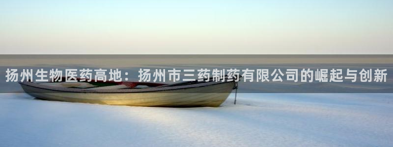 九游会老哥俱乐部官网首页：扬州生物医药高地：扬州市三药制药有限公司的崛起与创新