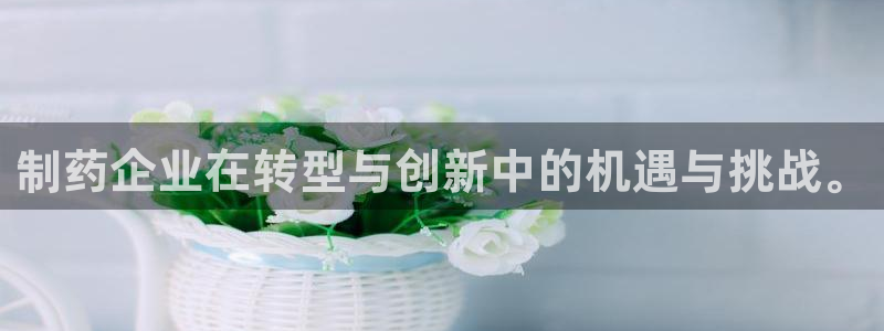 九游会老哥必备的交流社区：制药企业在转型与创新中的机遇与挑战。