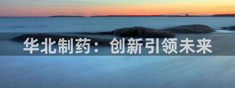 老哥吧九游会：华北制药：创新引领未来