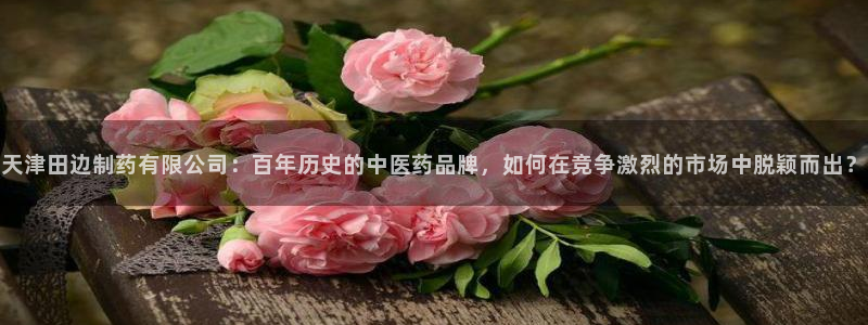 九游老哥俱乐部官网登录不了：天津田边制药有限公司：百年历史的中医药品牌，如何在竞争激烈的市场中脱颖而出？