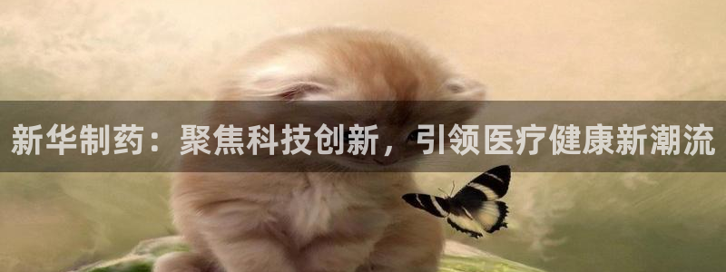 九游会老哥俱乐部必备的交流社区：新华制药：聚焦科技创新，引领医疗健康新潮流