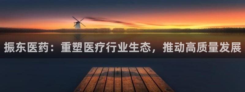 九游会老哥俱乐部必备的交流社区论坛：振东医药：重塑医疗行业生态，推动高质量发展